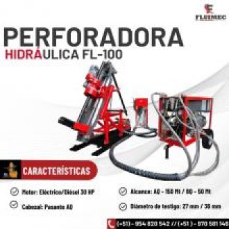 Diamantina FL-100 perforadora para obtención de muestras